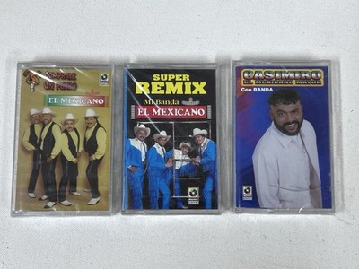 Mi Banda El Mexicano Casimiro Cassette Lot 3 NEW 90s Regional Mexican