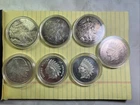 1 oz Silver round lot of 7