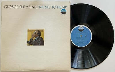 George Shearing Music To Hear LP EX Sheba Records Jazz (1972)