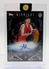 2024-25 Topps Midnight Yang Hansen Midnight Sun Signatures Rookie Auto 25/50