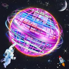 Cosmic Fly Boomerang Hover - 2025 Galaxy Flying Orb Cosmic Flyball with Color...