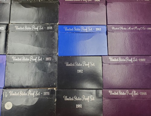 1971-1994 US Mint Proof Sets Lot, United States OGP - Picture 5 of 5