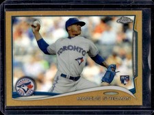 2014 Topps Chrome Update Marcus Stroman RC Gold Rookie #/250 Blue Jays