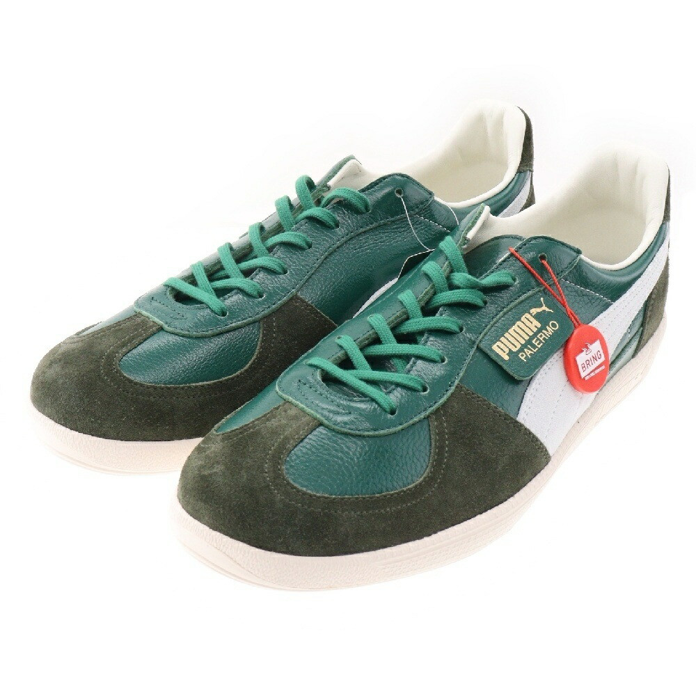Men 10.5US Puma Size Soma Palermo Mij Green Monstar Low-Cut Men 10.5US Puma Size Soma Palermo Mij Green Monstar Low-Cut