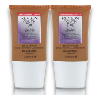 Revlon Youth FX Fill + Blur SPF 20 Foundation - 400 Caramel LO TOF 2