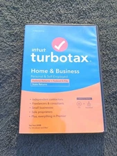 Intuit TurboTax 2020 Home & Business Personal + Self-Employed VG w/Code