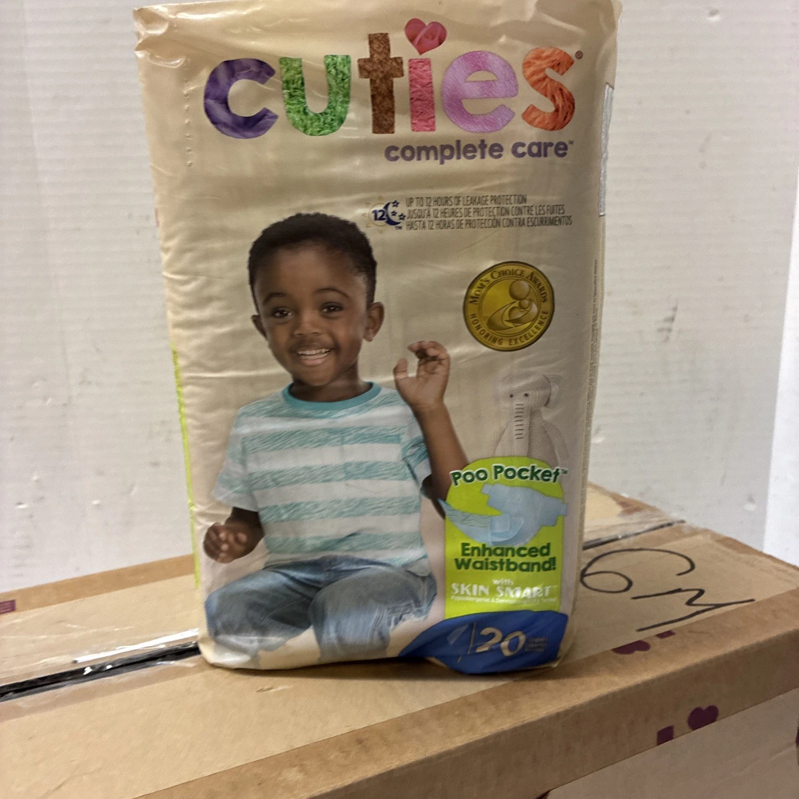 Cuties Premium Size 7 Baby Diapers Box Of 80 Diapers