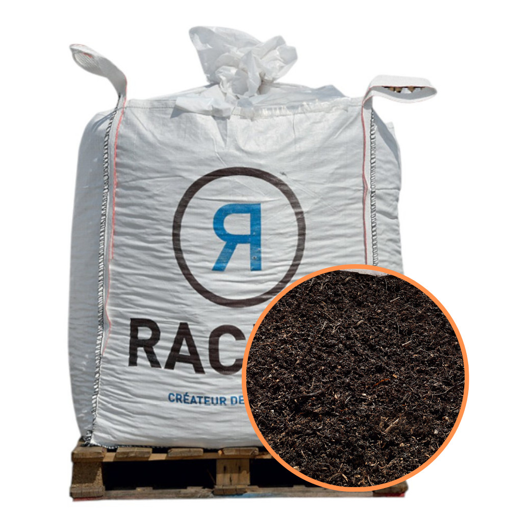 Compost vert PRO amendement organique 200 kg pour enrichir un sol pauvre