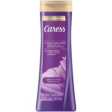 Caress Black Orchid Shower Gel,Patchouli Oil,Women  s All Skin 20 fl oz Body Wash
