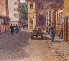 Josef Alexander KOSTKA (1879-1961) Wien III, Hainburgerstrasse 1955