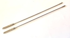 Bakes RoseBud Urethral Sounds Dilator 2 pcs Set German Stainless Steel CE