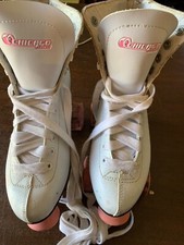 roller skates size 5 womens white leather