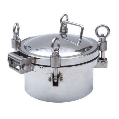 #ad #ad Intbuying Stainless Pressure Circular Manhole Cover Tank Round Manway Door $110.00