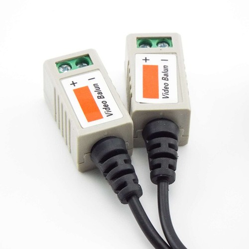 2/4pcs CCTV Camera Passive Video Balun BNC Connector Adapter Coaxial Cable - Picture 4 of 8