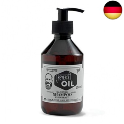 Beyer s Oil Shampoo Eisenkraut 250ml - Bartpflege Bartshampoo - Handgemacht in B