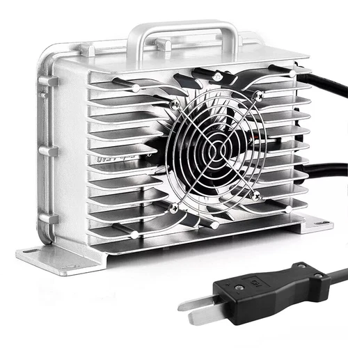 36V 25A Lithium Battery Charger Crowfoot Plug for EZGO Club Car Yamaha Golf Cart - Picture 1 of 11