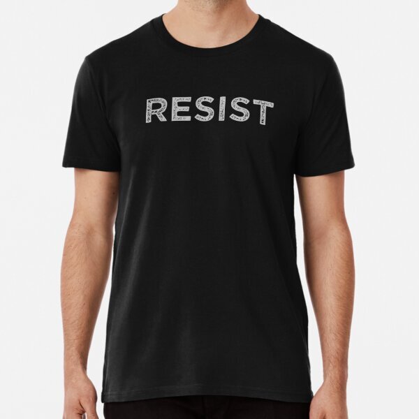 Resist Premium Graphic Graphic Politic Law 2025 Made in USA T-Shirt S-5XL