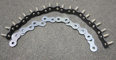 JWIS 10x Nietglied für JWIS Rollenkette Pin Link Simplex Kettentyp 10B-1 Typ A