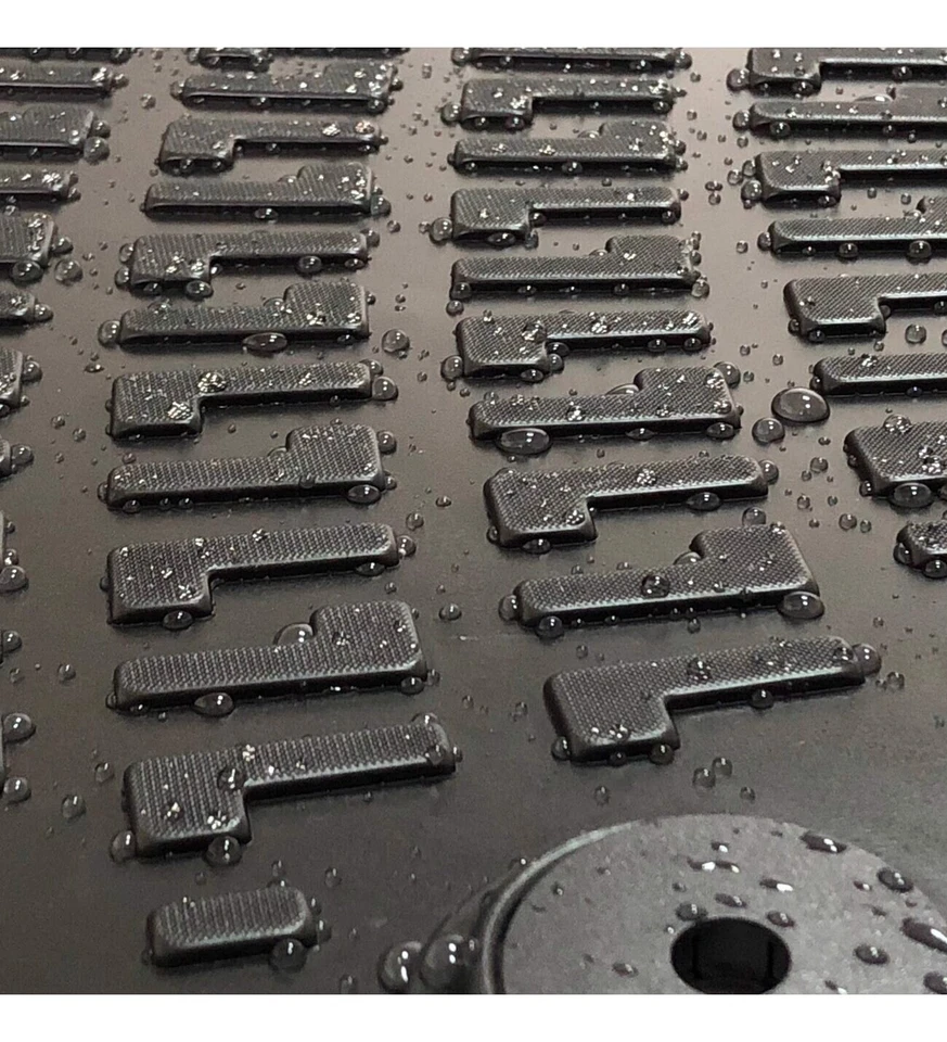 Floor Mats Liner Fit Ford Fusion (2002-2012) Waterproof 4D Black 4pcs - Image 3 of 4