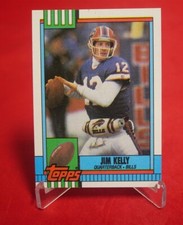 Jim Kelly Topps 1990 Football Card #207