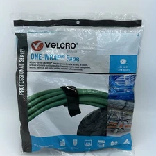 Velcro One Wrap Tape Professional Series 25 Yards x 3/4" Genuine OEM - Black