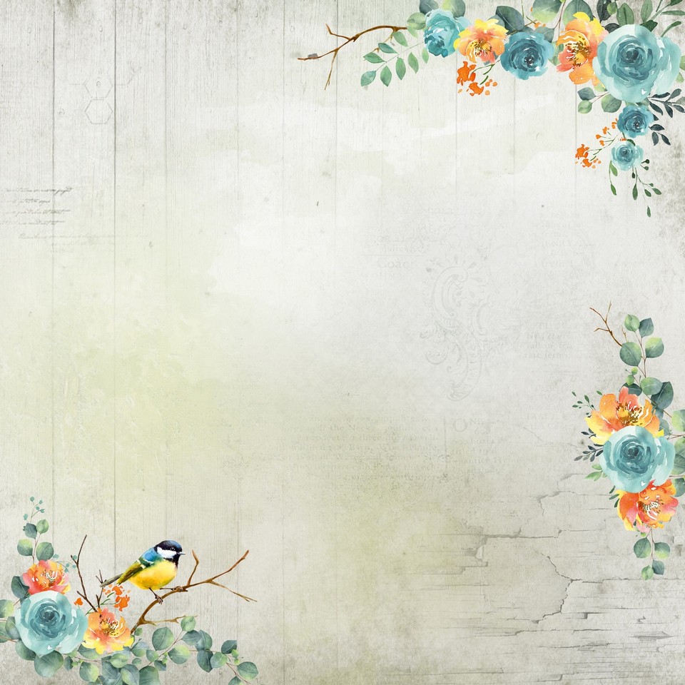 2 Pack Little Birdie Woodland Stories Cardstock Pack 12"X12" 12/Pkg