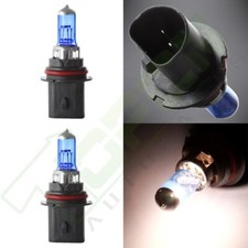 2x 5900k Super White 9004-hb1 Haloge Xenon Headlight Bulbs Us Hilow Dual Beam