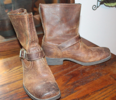 Ariat Leather Boots Size 8D s12_mns_work_couto_10010148_3-  main image 4