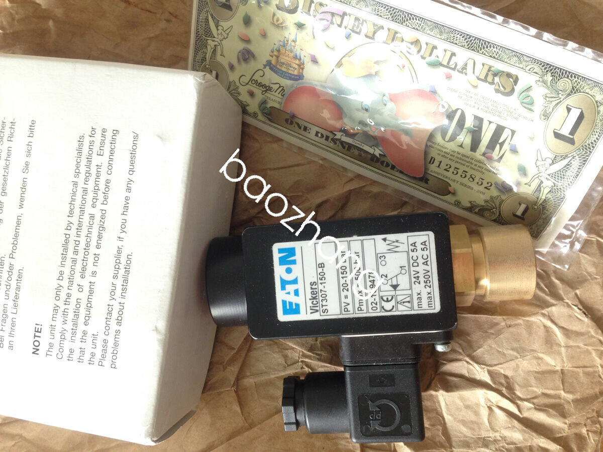 ST307150B VICKERS HYDRAULIC PRESSURE SWITCH new Via FedEx or DHL eBay