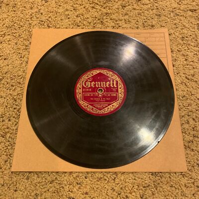 78 RPM Record Red Sanders Show Me the Way Hot Jazz Flash Miller Rare ...