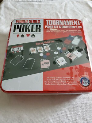 World Series of Poker Tournament Set Collectors WSOP 200 professional