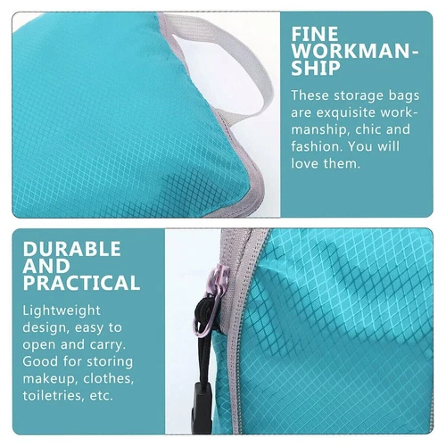Packing Cubes Travel Pouches Luggage Organiser Bag Suitcase Clothes Storage Bag - Picture 13 of 35