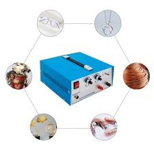 100A Pulse Sparkle Spot Welder Platinum Gold Silver Jewelry Welding Machine