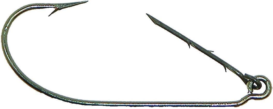 Plástico suave Bass Mister Twister/Worm Hook Ganchos de Pesca