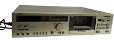 JVC DD-7 Stereo Cassette Deck 3 Head w/Instruction Book Tape Recorder PARTS ONLY