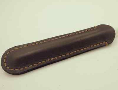 Kaweco fountain pen storage bag cow Leather Customize case dark brown z002-x