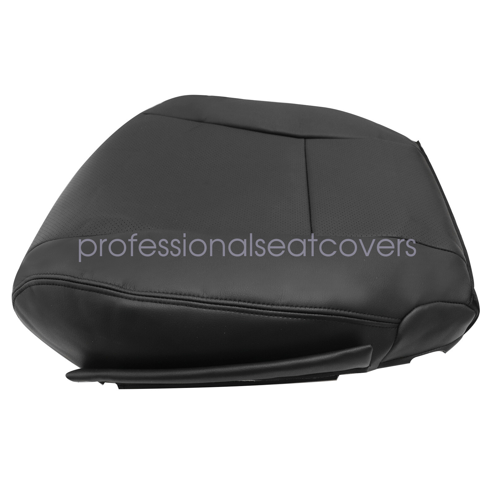 For 2007-2012 Lexus LS460 LS600h Both Side Bottom/Top Replacement Seat Cover Blk