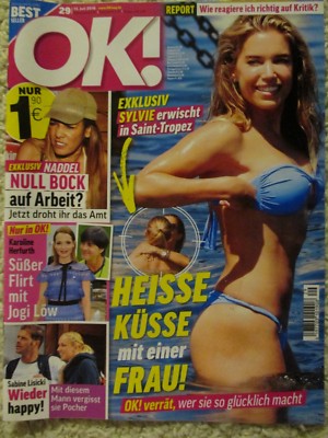 OK! Sylvie Meis Melanie Müller Karoline Herfurth Lindsay Lohan Beatrice Egli