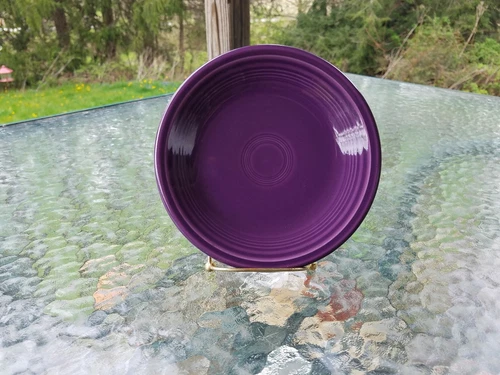 SALAD PLATE  mulberry purple HOMER LAUGHLIN FIESTA 7 1/4" new