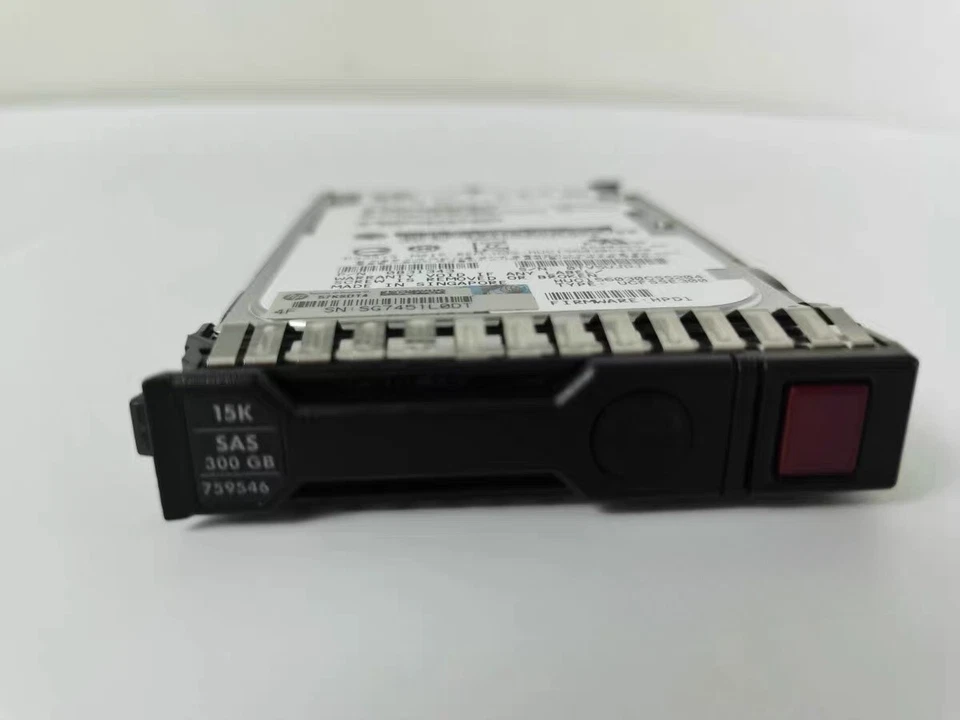 759208-B21 New 759546-001 HP 300GB 12G SAS 15K rpm SFF 2.5" SC HDD Hard Drive - Image 3 of 3