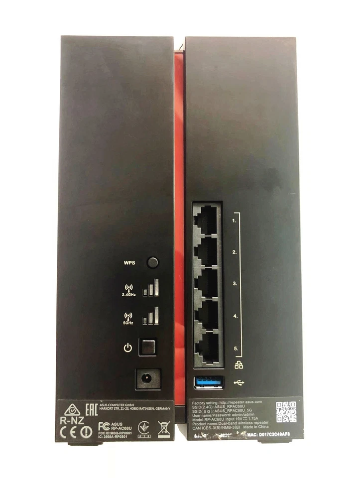 ASUS RP-AC68U dual-band AC1900 game repeater wifi wireless AP client - Image 3 of 4