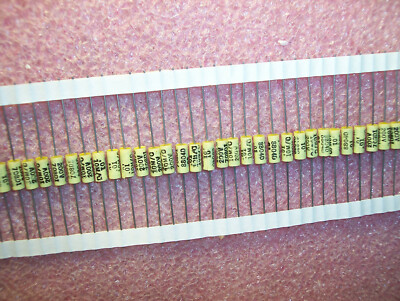 QTY (100) .01uf 200V AXIAL METALLIZED FILM CAPACITORS 708D1CC103PK201A MEPCO