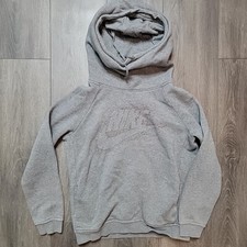 Women's Nike Cowl Funnel Neck Sweatshirt Size Medium Gray Hoodie Soft