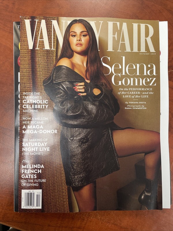 Vanity Fair Magazine October 2024 Selena Gomez Melinda Gates Saturday Night Live