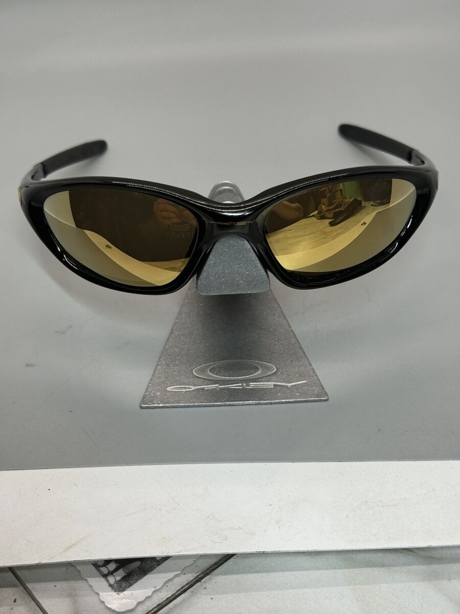 Brand New Vintage Oakley XX Twenty Jet Black W/Gold Iridium Brand New Vintage Oakley XX Twenty Jet Black W/Gold Iridium