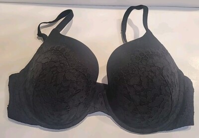 Victoria's Secret Body By Victoria 36D Black Bra RN 54867 | eBay