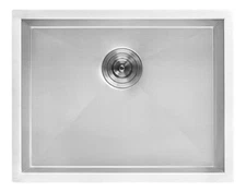 Ruvati 23″x18″x12″ Deep Laundry Sink Undermount 16 Gauge SS - RVU6100 (2841)