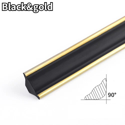Self-adhesive Wall Inner Corner Trim Molding Line Ceiling Edge Caulk Strip - Picture 18 of 32