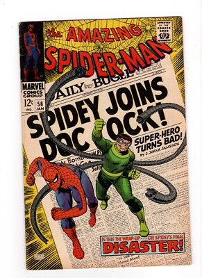 Amazing Spider-man #56, VF- 7.5, Doctor Octopus