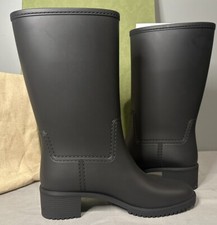 Gucci Solid Rubber Boots Rain Boot for Women for sale | eBay